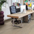 Karndean Avena wood flooring in a home office