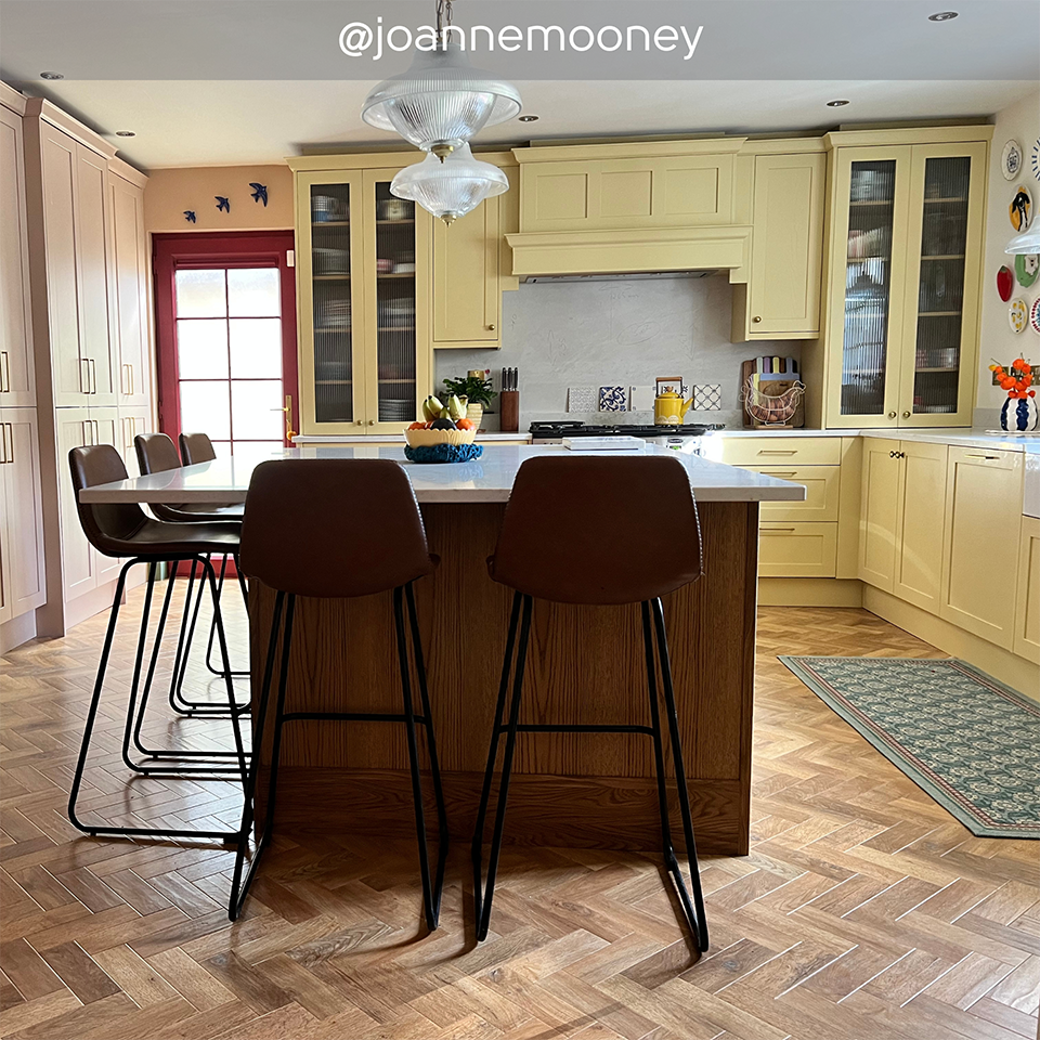 Karndean Designflooring Spring Oak wood flooring in a kitchen